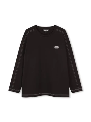 Obrázek produktu Top s dlouhým rukávem DKNY černá