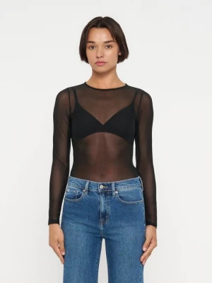 Obrázek produktu Top s dlouhým rukávem DKNY černá