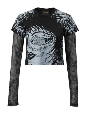 Obrázek produktu Top s dlouhým rukávem Ed Hardy černá