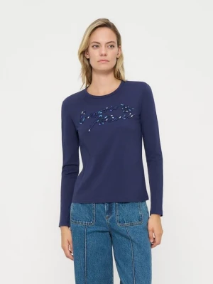 Obrázek produktu Top s dlouhým rukávem Emporio Armani modrá