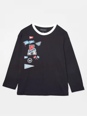 Obrázek produktu Top s dlouhým rukávem Emporio Armani tmavě modrá