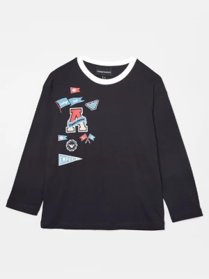 Obrázek produktu Top s dlouhým rukávem Emporio Armani tmavě modrá