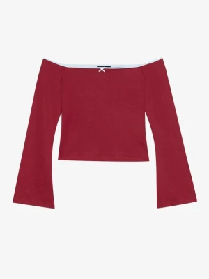 Obrázek produktu Top s dlouhým rukávem Even&Odd By Zalando bordó