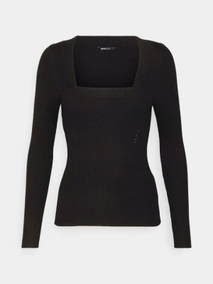 Obrázek produktu Top s dlouhým rukávem Gina Tricot černá