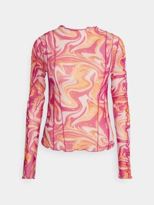Obrázek produktu Top s dlouhým rukávem Gina Tricot růžová