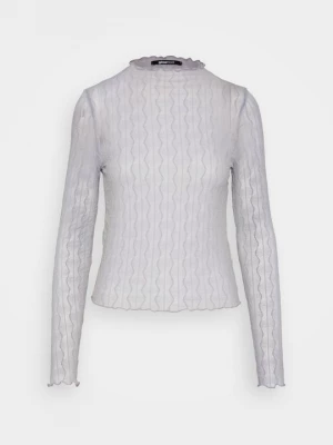 Obrázek produktu Top s dlouhým rukávem Gina Tricot světle modrá