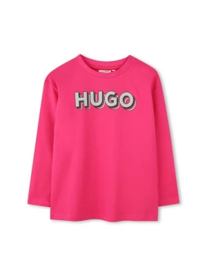 Obrázek produktu Top s dlouhým rukávem Hugo růžová