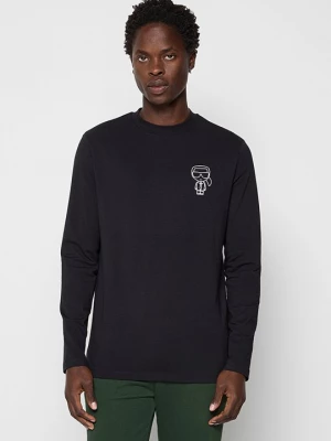 Obrázek produktu Top s dlouhým rukávem KARL LAGERFELD černá