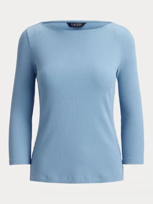 Obrázek produktu Top s dlouhým rukávem Lauren Ralph Lauren světle modrá