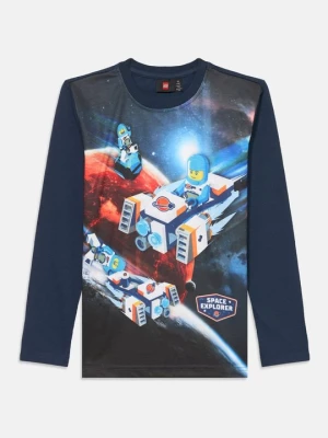 Obrázek produktu Top s dlouhým rukávem LEGO tmavě modrá