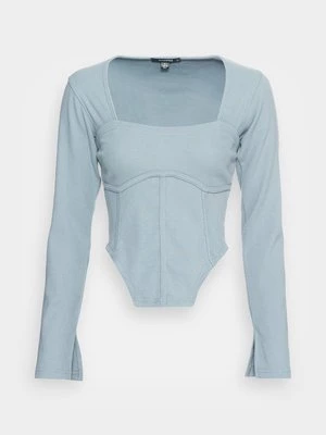 Obrázek produktu Top s dlouhým rukávem Missguided světle modrá