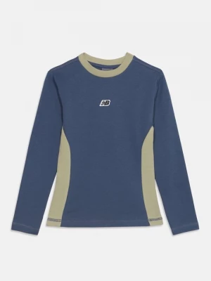 Obrázek produktu Top s dlouhým rukávem New Balance tmavě hnědá
