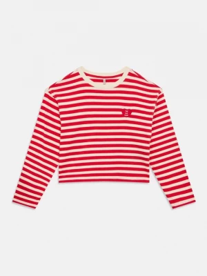 Obrázek produktu Top s dlouhým rukávem ONLY GIRLS červená