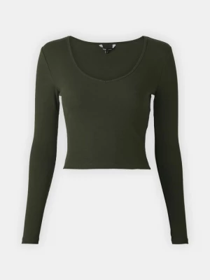 Obrázek produktu Top s dlouhým rukávem Only tmavě zelená
