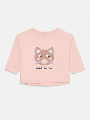 Obrázek produktu Top s dlouhým rukávem Petit Bateau světle růžová