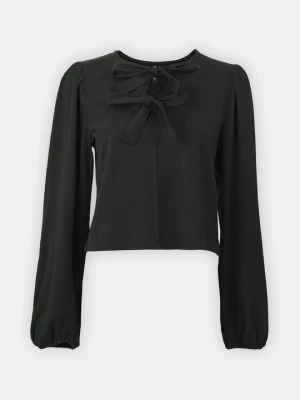 Obrázek produktu Top s dlouhým rukávem Pieces černá