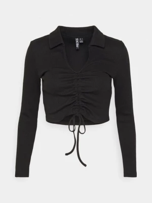 Obrázek produktu Top s dlouhým rukávem Pieces černá
