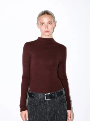 Obrázek produktu Top s dlouhým rukávem PULL&BEAR bordó