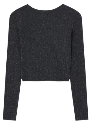 Obrázek produktu Top s dlouhým rukávem PULL&BEAR černá