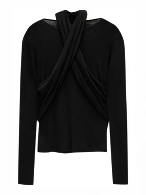 Obrázek produktu Top s dlouhým rukávem PULL&BEAR černá