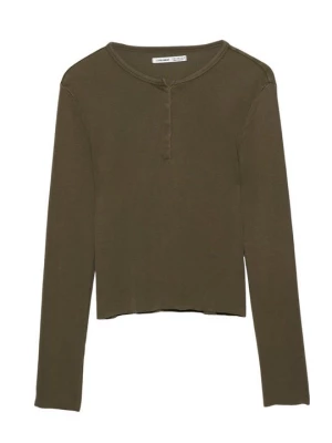 Obrázek produktu Top s dlouhým rukávem PULL&BEAR khaki