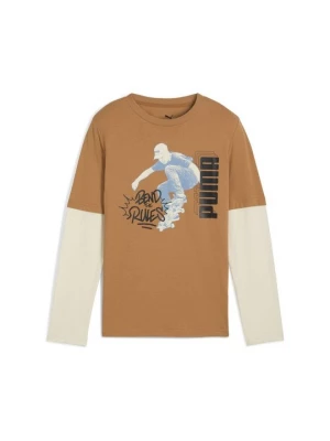 Obrázek produktu Top s dlouhým rukávem Puma hnědá