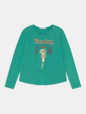 Obrázek produktu Top s dlouhým rukávem Replay tyrkysová