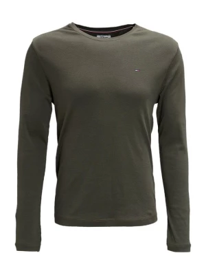 Obrázek produktu Top s dlouhým rukávem Tommy Hilfiger tmavě zelená