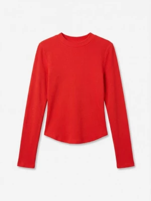 Obrázek produktu Top s dlouhým rukávem Topshop červená