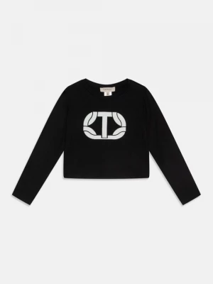 Obrázek produktu Top s dlouhým rukávem TWINSET černá