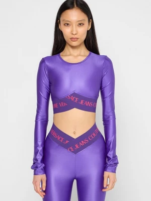 Obrázek produktu Top s dlouhým rukávem Versace Jeans Couture fialová