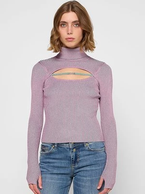 Obrázek produktu Top s dlouhým rukávem Versace Jeans Couture světle růžová