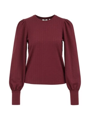 Obrázek produktu Top s dlouhým rukávem WE Fashion bordó