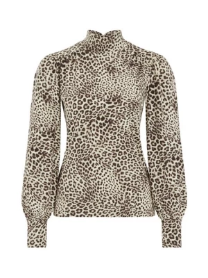 Obrázek produktu Top s dlouhým rukávem WE Fashion hnědá