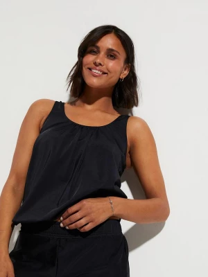 Obrázek produktu Top tankini oversize w bombkowym fasonie BonPrix czarny