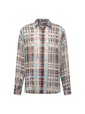 Obrázek produktu TOPMAN Košile nefritová / korálová / starorůžová / černá