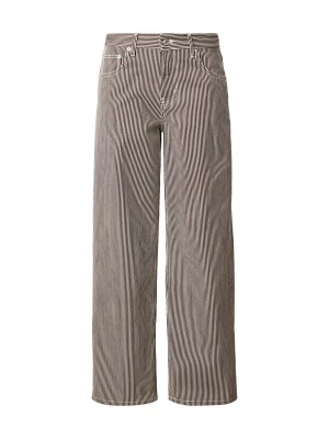 Obrázek produktu TOPSHOP Džíny 'CINCH' tmavě hnědá / bílá