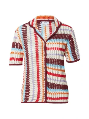 Obrázek produktu TOPSHOP Kardigan 'GERDI' krémová / světlemodrá / šeříková / burgundská červeň