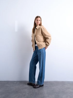 Obrázek produktu TOPSHOP Přechodná bunda 'EVELYN' šedobéžová