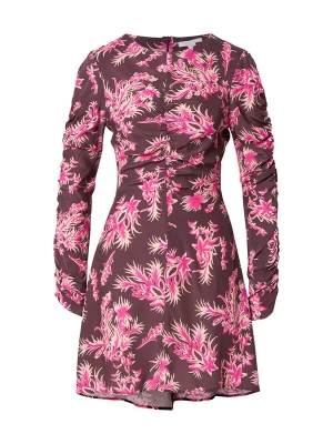 Obrázek produktu TOPSHOP Šaty béžová / cyclam / růžová / světle růžová
