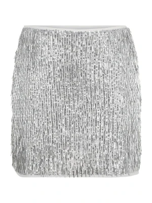 Obrázek produktu TOPSHOP Sukně stříbrná