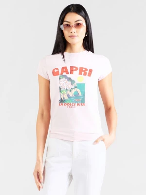 Obrázek produktu TOPSHOP Tričko 'KIA EVERYDAY' béžová / tyrkysová / žlutá / růžová