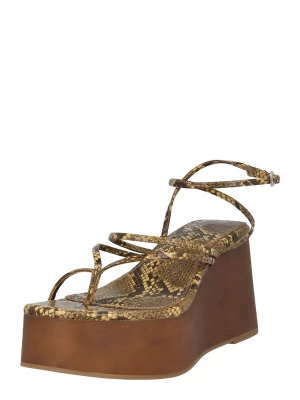 Obrázek produktu TOPSHOP Žabky 'HALLIE' béžová / hnědá / černá