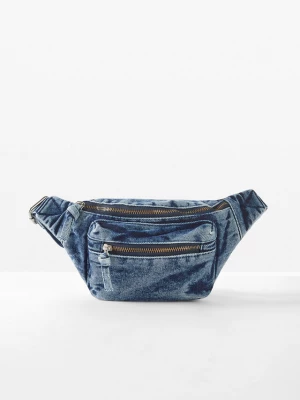 Obrázek produktu Torebka saszetka z denimu BonPrix niebieski