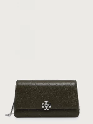 Obrázek produktu Tory Burch crossbody kabelka dámská kožená Charlie zelená