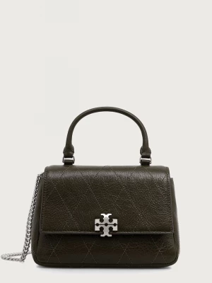 Obrázek produktu Tory Burch crossbody kabelka dámská kožená Charlie zelená