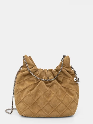 Obrázek produktu Tory Burch crossbody kabelka dámská semišová Fleming béžová