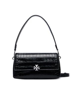 Obrázek produktu Tory Burch Kabelka Charlie Embossed Croc Small Shoulder Bag 183522 Černá