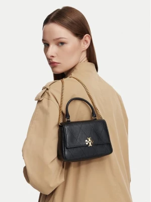 Obrázek produktu Tory Burch Kabelka Charlie Quilted Mini Top Handle Chain Wallet 186032 Černá