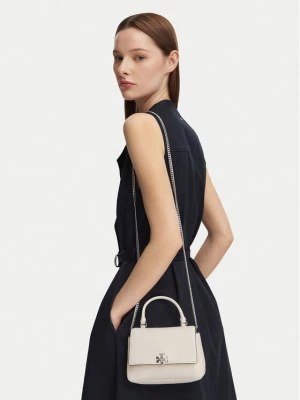Obrázek produktu Tory Burch Kabelka Charlie Quilted Mini Top Handle Chain Wallet 186032 Krémová